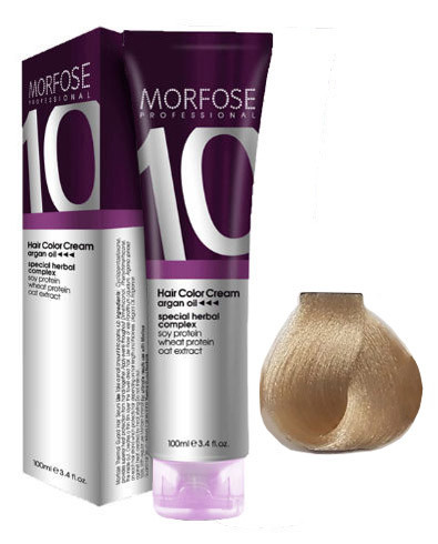 Morfose 10 Creme Haarfarbe Farbton Nr.: 10.3 Platingelb Dore
