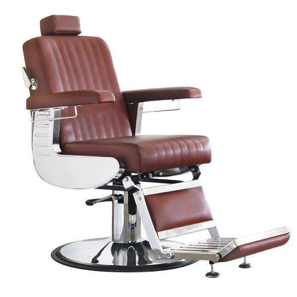 COMAIR HERREN BEDIENUNGSSTUHL BARBER DIPLOMAT DELUXE COGNAC BRAUN