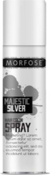 Morfose Glitter Mech Haarspray Majestic Silver 150ml