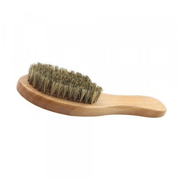Detreu Barber Beard Fade Brush Bartbürste mit Holzgriff