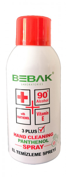 Bebak Händedesinfektionsspray mit Panthenol und Vitamin E 150 ml